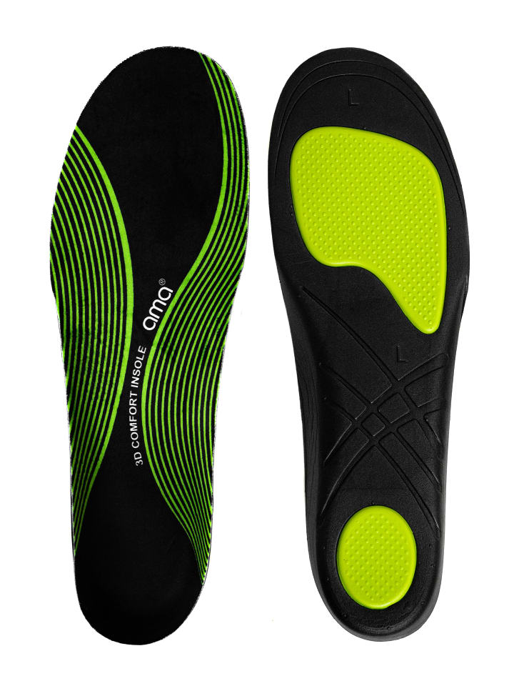 Bama Group Einlegesohle AMA Comfort 3D Fußbett in black green günstig kaufen 37-39