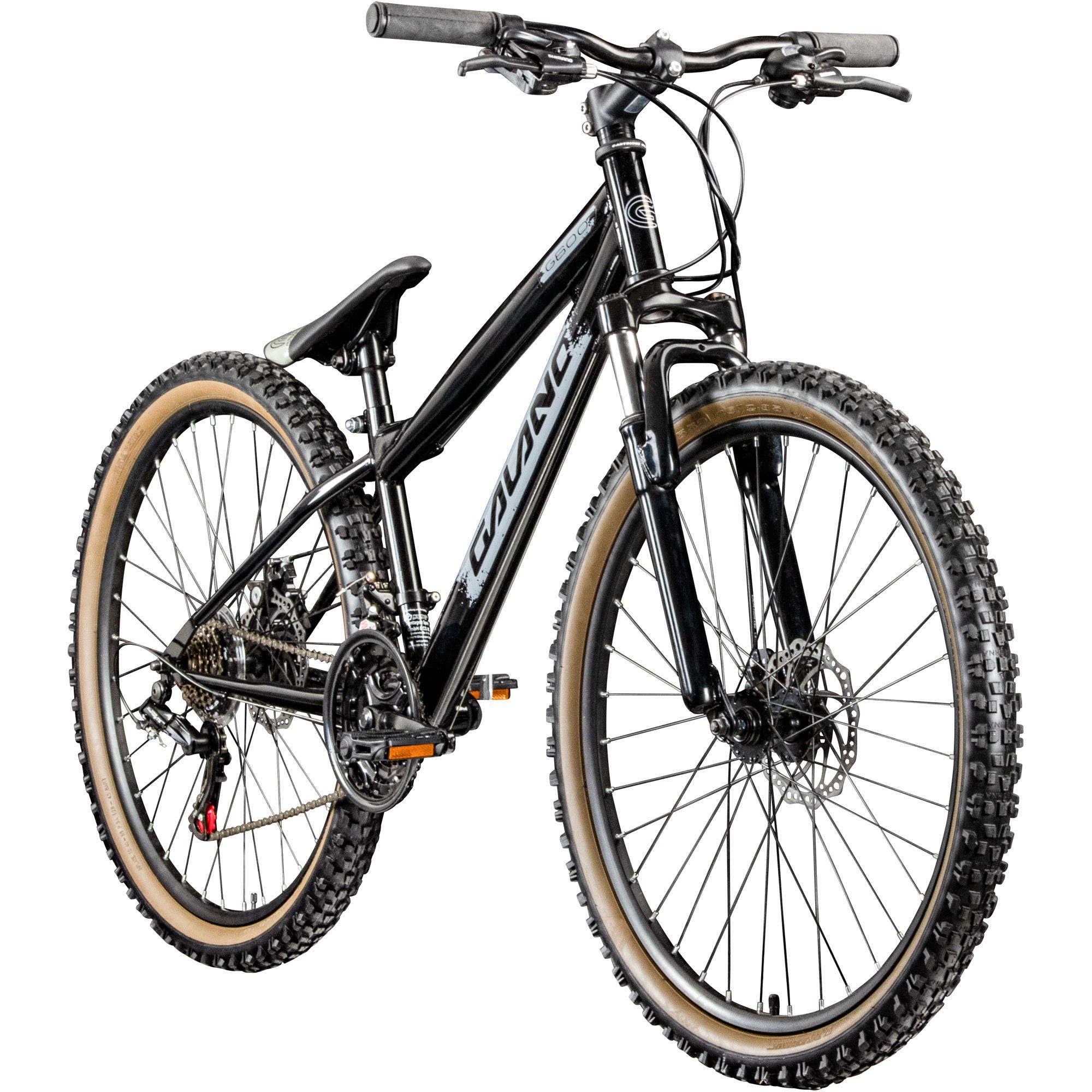 Galano Mountainbike G600, 18 Gang, Kettenschaltung, Dirtbike Fahrrad 26 Zoll für Jugendliche und Erwachsene 145 - 165 cm