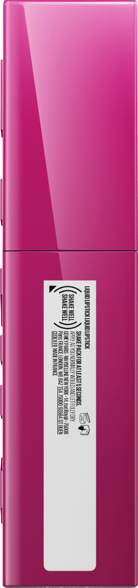 Lippenstift Super Stay Vinyl Ink Pink 170 Mashup Unafraid, 4,2 ml
