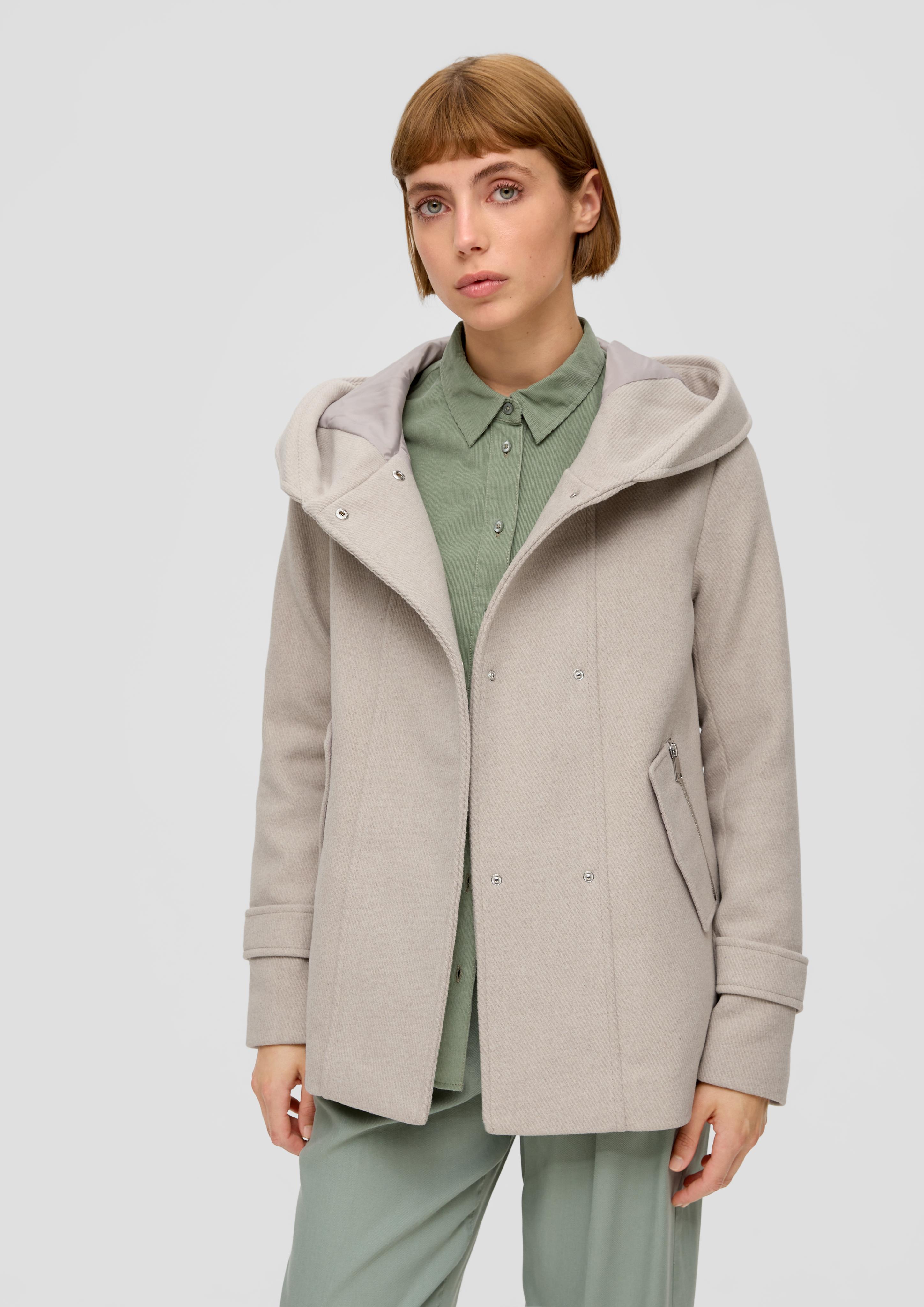 Jacke im Fabricmix  2133510-82W2