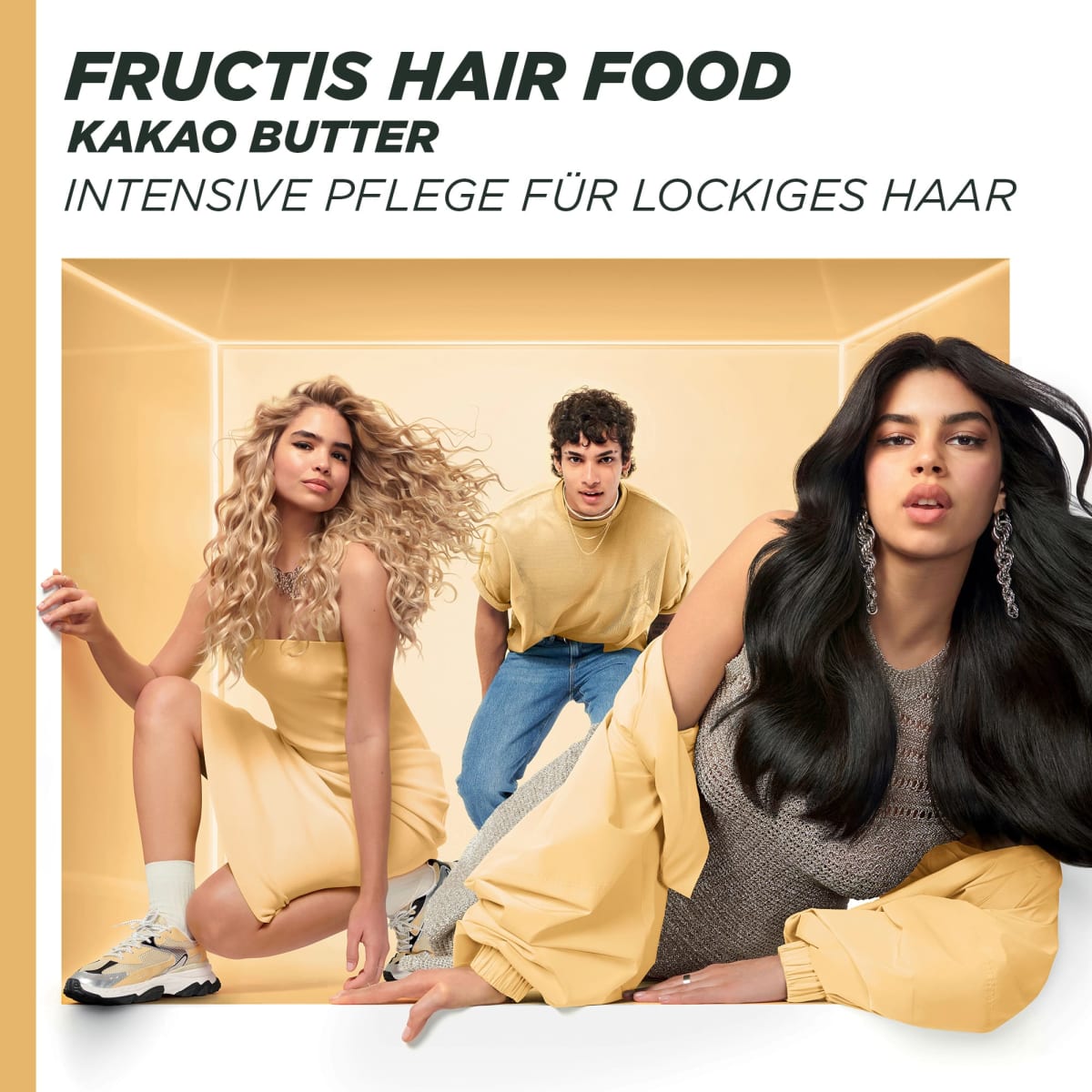 Haarkur Kakao Butter Hair Food 3in1 Maske, 400 ml