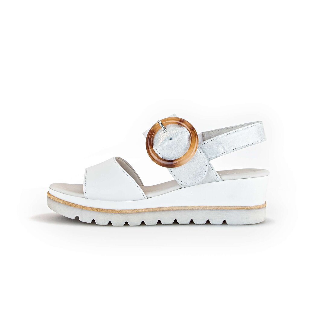 Gabor fashion Keilsandalette weiß