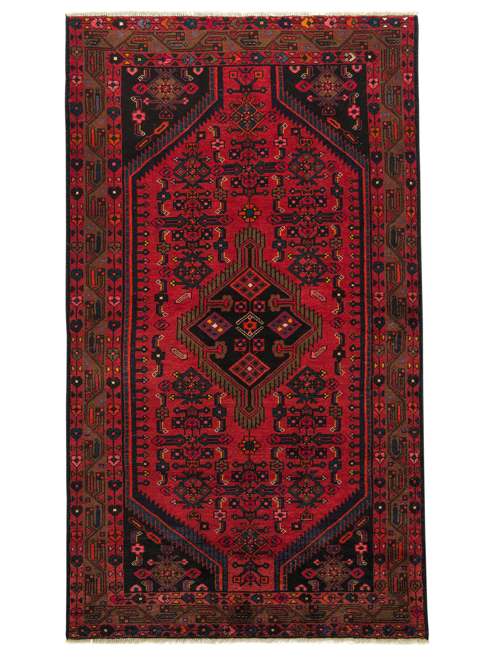 Tadjabad Hamadan ca. 140 x 245 cm, Unikat / Einzelstück