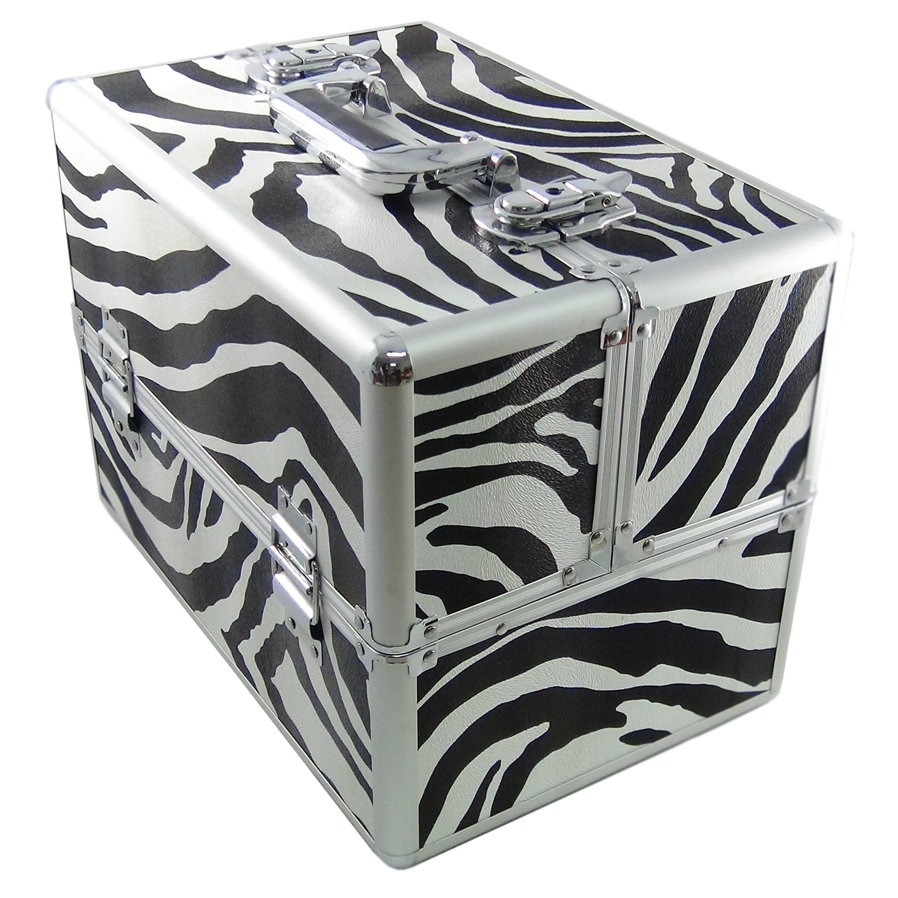 Dynasun Beautycase BS35 Zebra, Beautycase Kosmetikkoffer Schmuckfach