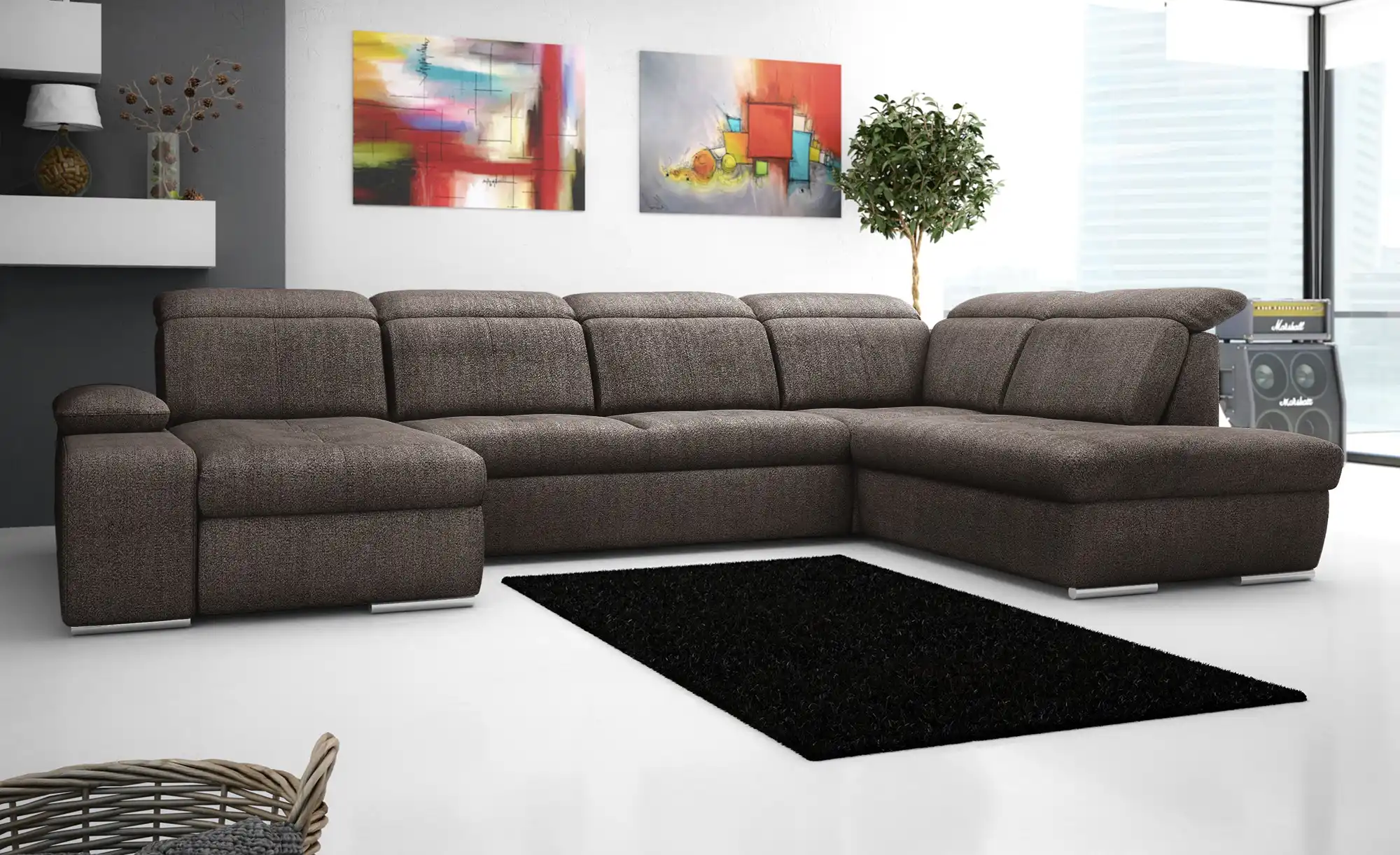 Twist Wohnlandschaft aus Flachgewebe Avilla