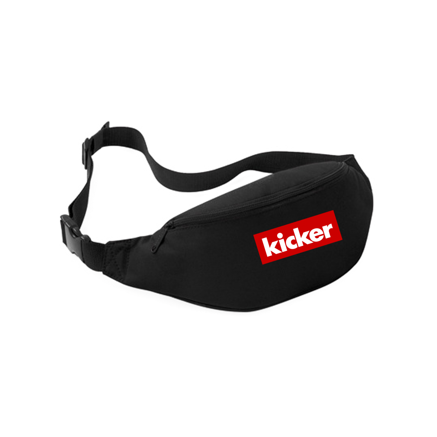 kicker Mini Box Bauchtasche Schwarz