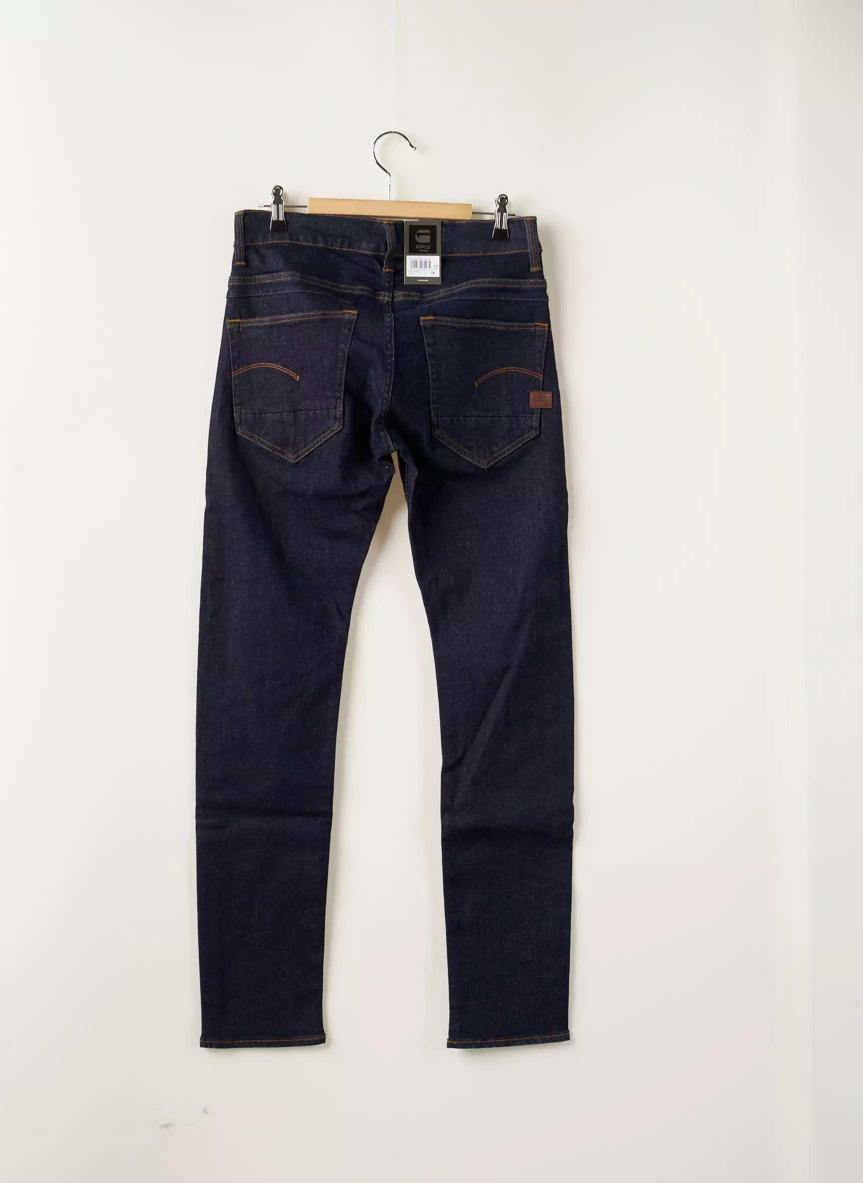 G Star Jeans Coupe Slim Garcon couleur bleu