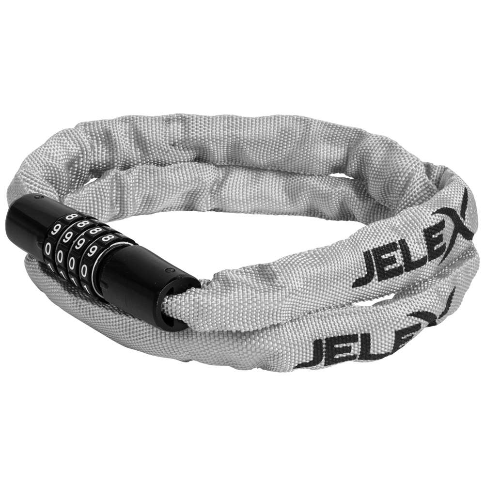 JELEX Dr.Security Fahrradschloss grau