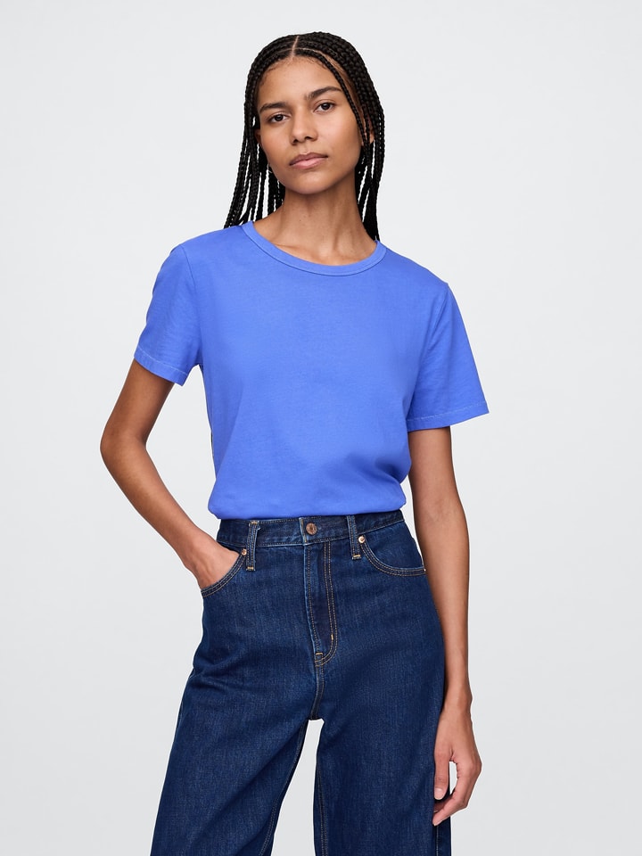 GAP Shirt in Blau günstig kaufen