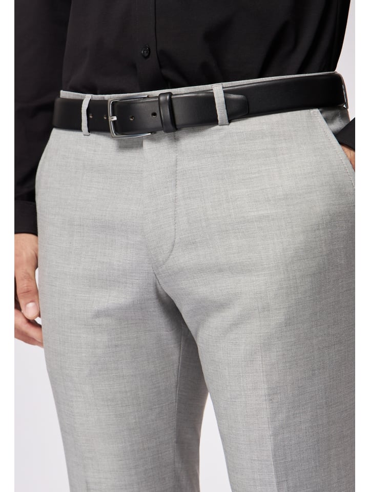 Roy Robson Ledergürtel Eleganter Business Ledergürtel in SCHWARZ günstig kaufen