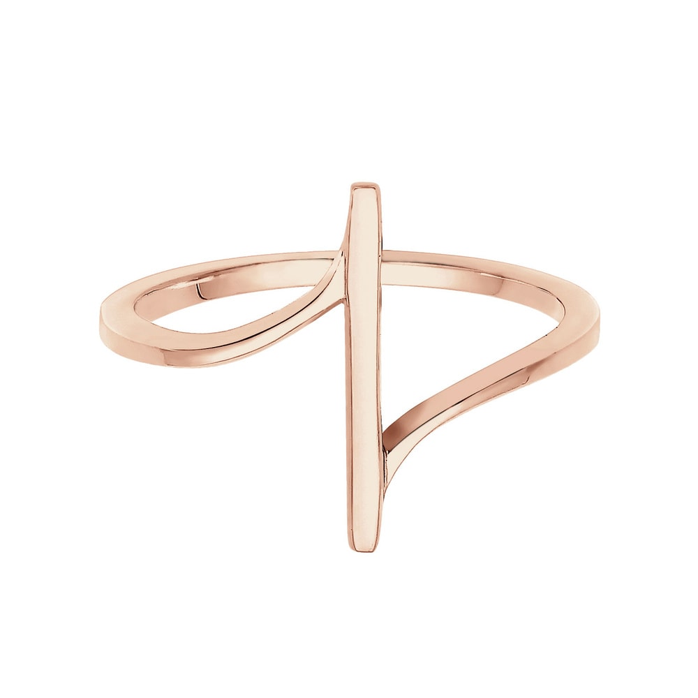 Elli Elli Bague Bague à ruban Géo Formes Cool Basic Minimal Bague