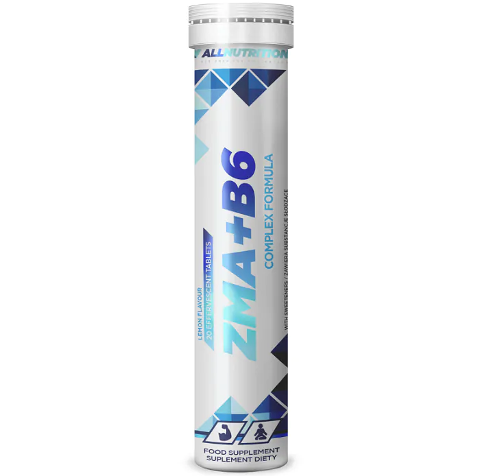 Allnutrition ZMA + B6, дијететски суплемент са магнезијумом и витамином B6, шумеће таблете