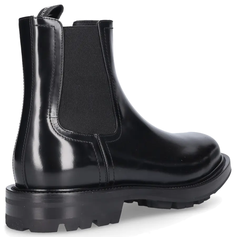 Alexander McQueen - Chelsea Boots WHZ84 Kalbsleder - schwarz
