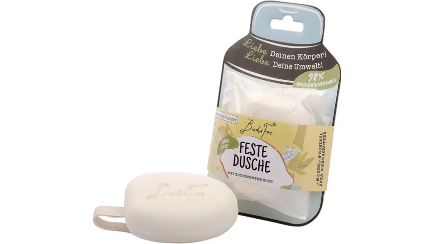 BadeFee Feste Dusche Zitronentee 85 g