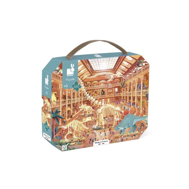 Puzzle Musée histoire naturelle 100 pièces