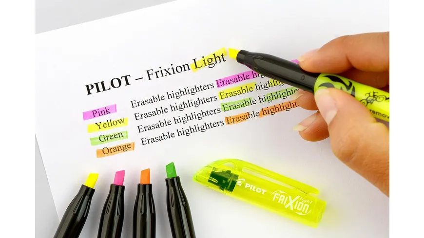 PILOT FriXion Light Textmarker 3+1 Etui
