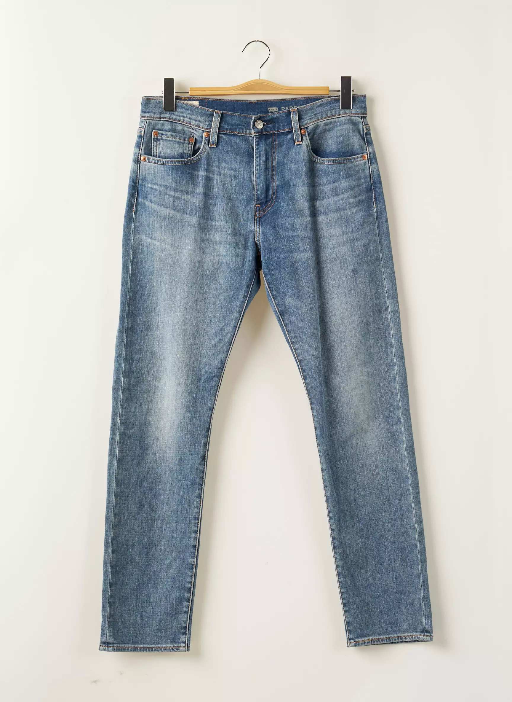 Levis Jeans Coupe Droite Homme couleur bleu
