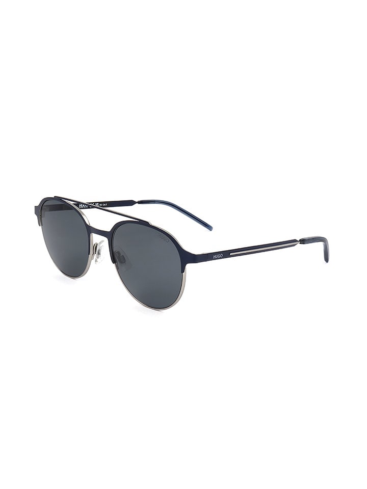 HUGO Herren-Sonnenbrille in Dunkelblau günstig kaufen 53