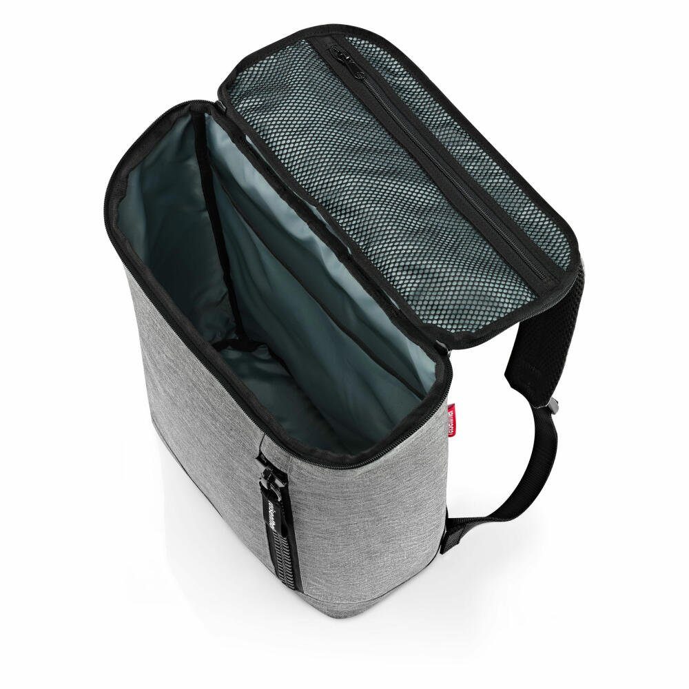 REISENTHEL® Rucksack overnighter-backpack M Twist Silver 13 L