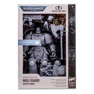 Warhammer 40k Actionfigur: Space Wolves - Wolf Guard (Artist Proof)