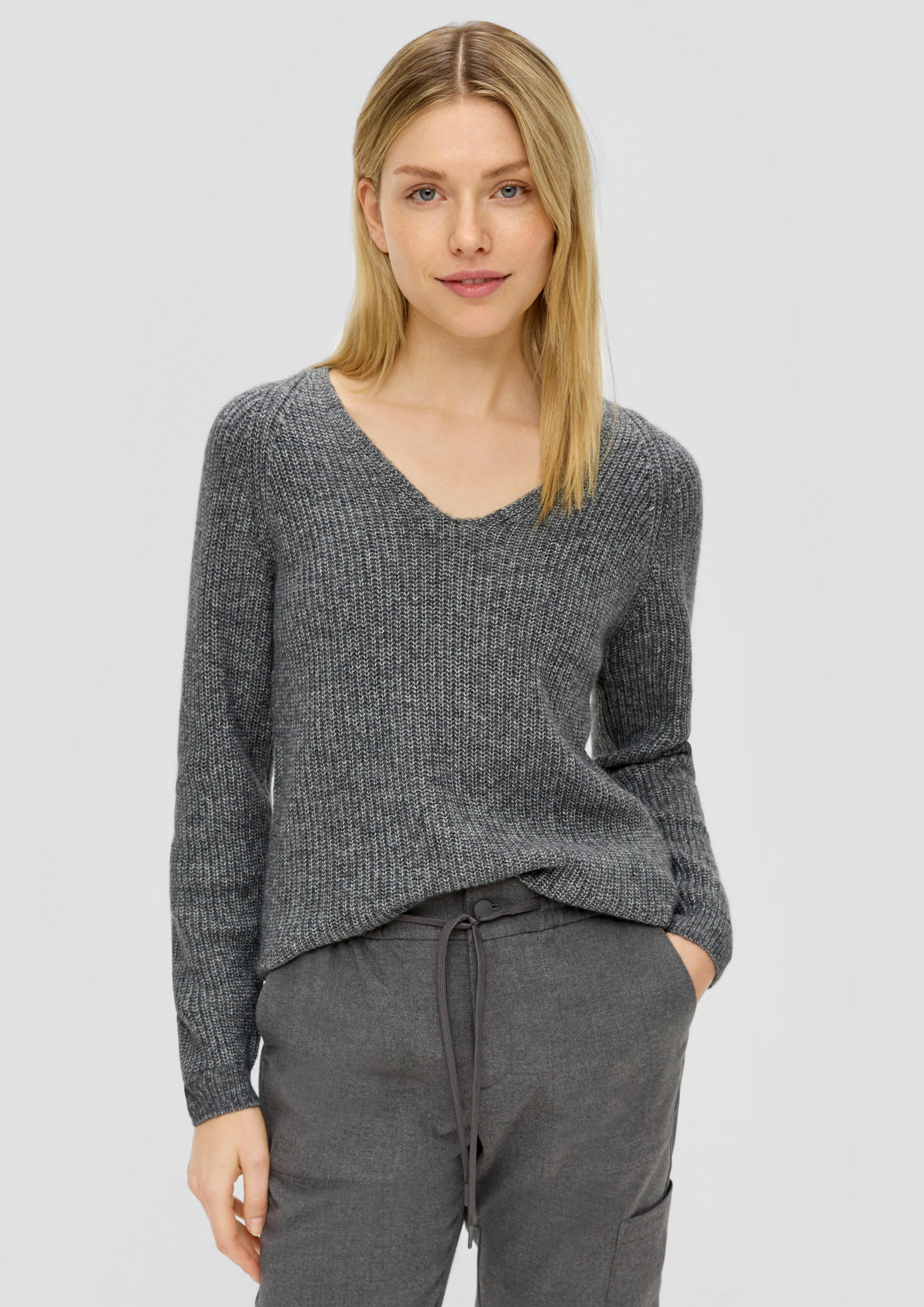 Strickpullover mit Rippstruktur  2139077-9722