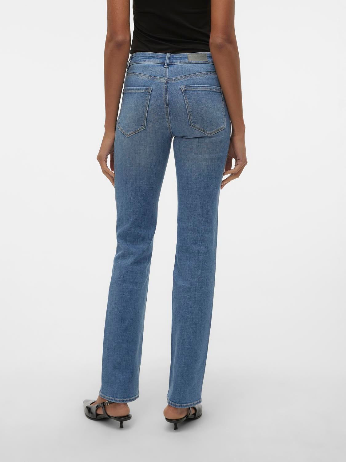VMFLASH Mid Rise Gerade geschnitten Jeans