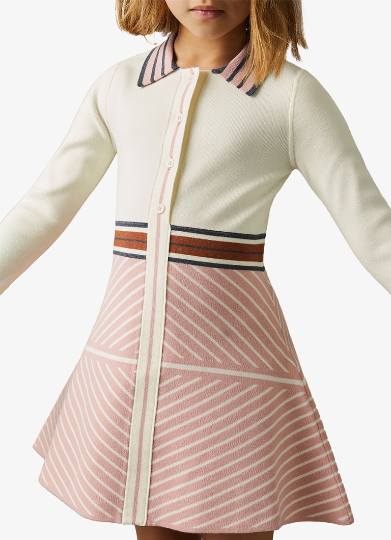 Rochie tip cămașă cu imprimeu Zana de Reiss