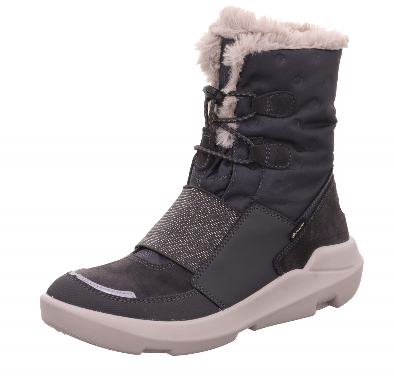 TWILIGHT - GrauStiefel mit Schnellverschluss