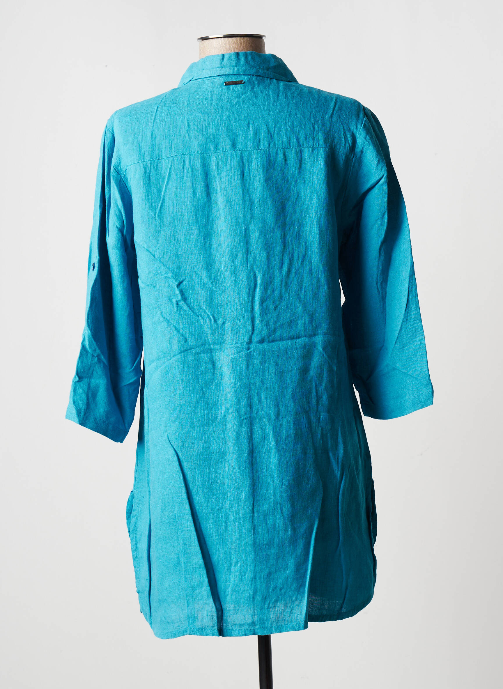 Agathe   Louise Tuniquemanchelongue Femme couleur bleu
