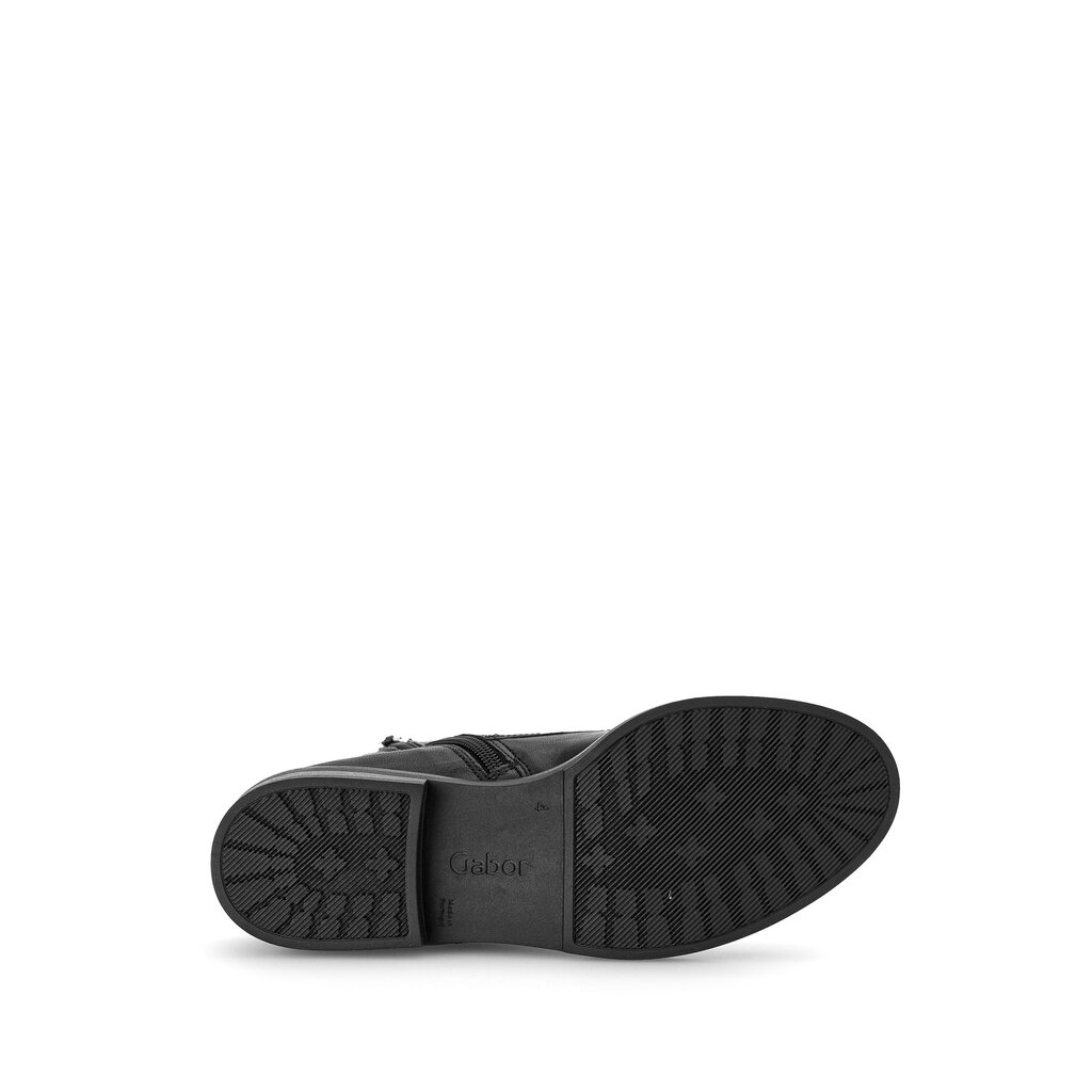 Gabor fashion Schnürstiefelette schwarz
