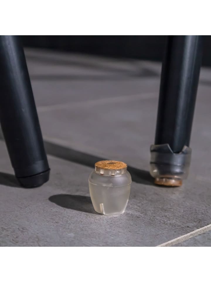Intirilife 40x Stuhlfußkappen Tischbeinabdeckungen in Transparent-Braun günstig kaufen onesize