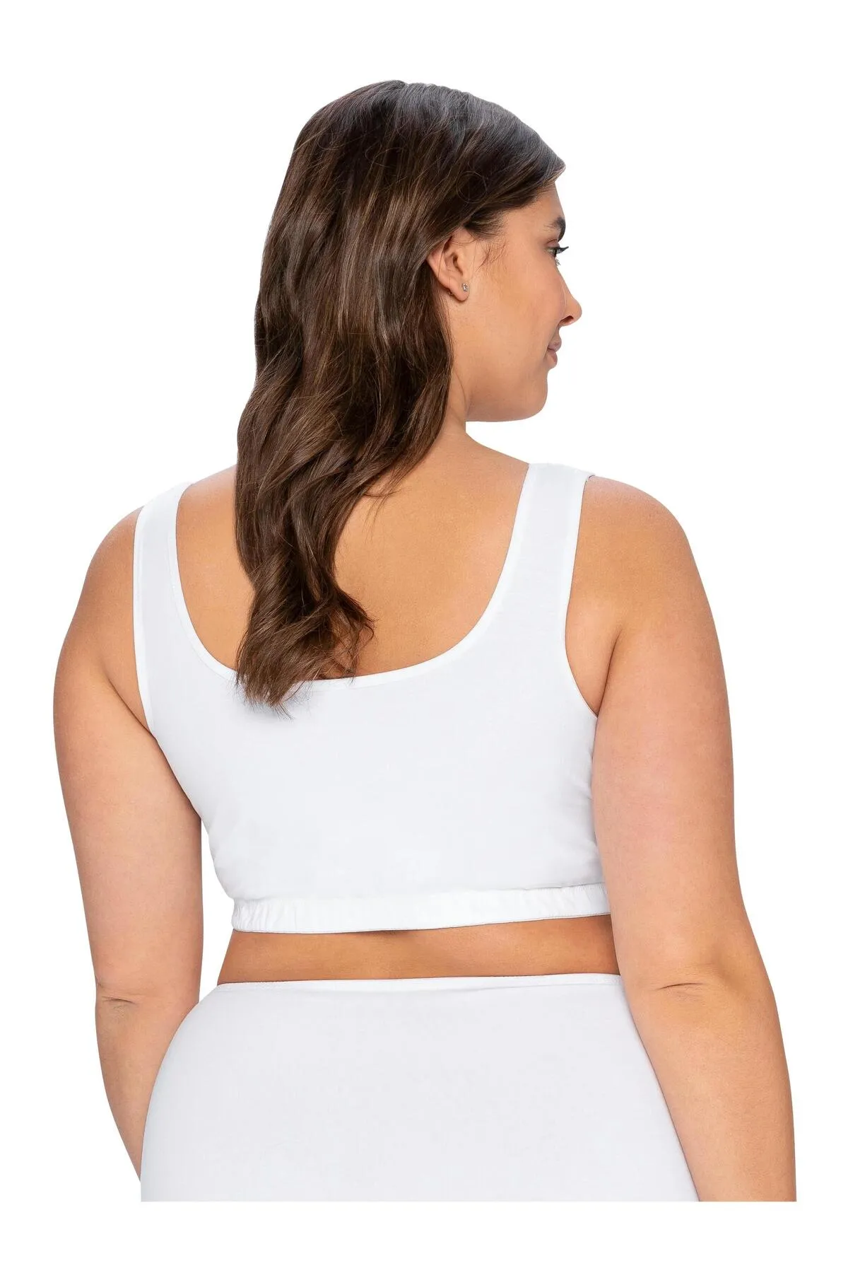 Sheego  Große Größen BH ohne Bügel in Bustier-Form, mit Spitzenborte