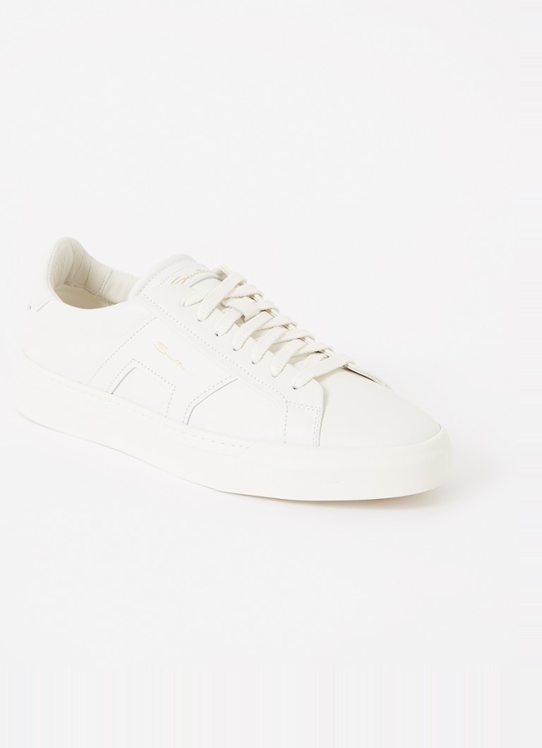 Pantofi din piele Santoni Gloria