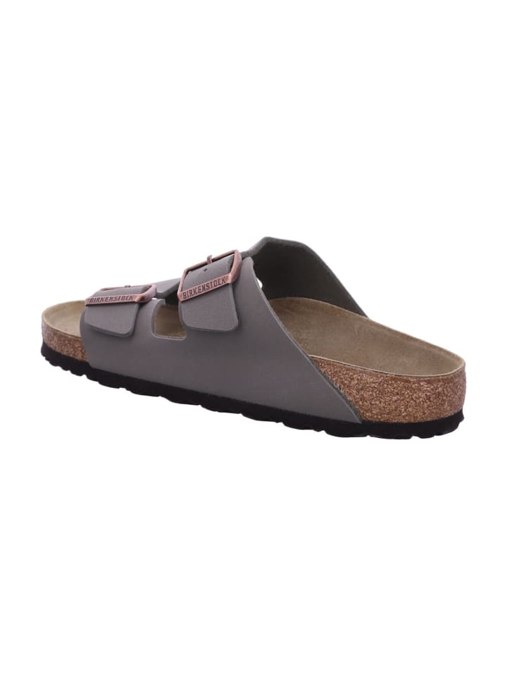 Birkenstock Pantolette in grau günstig kaufen