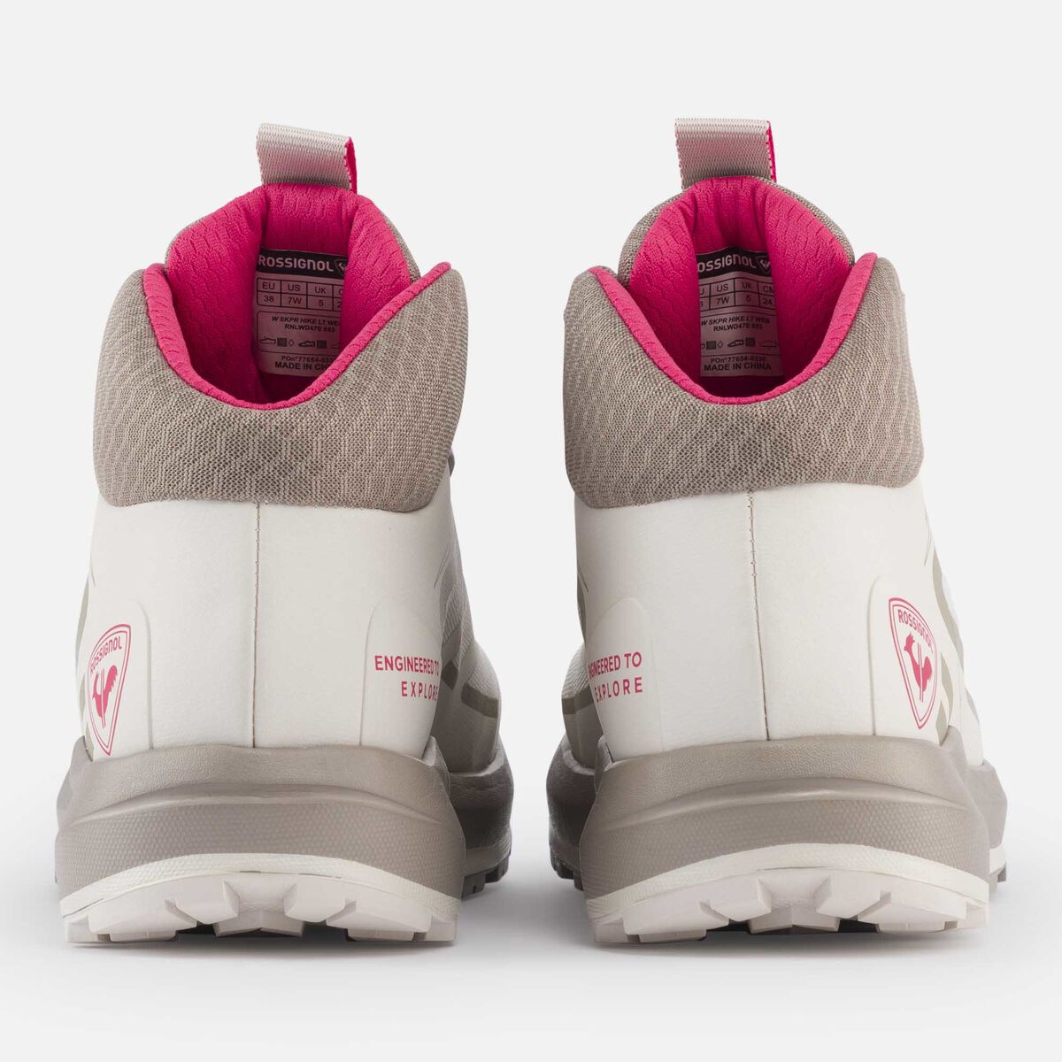 Leichte Wanderschuhe für Damen Khaki