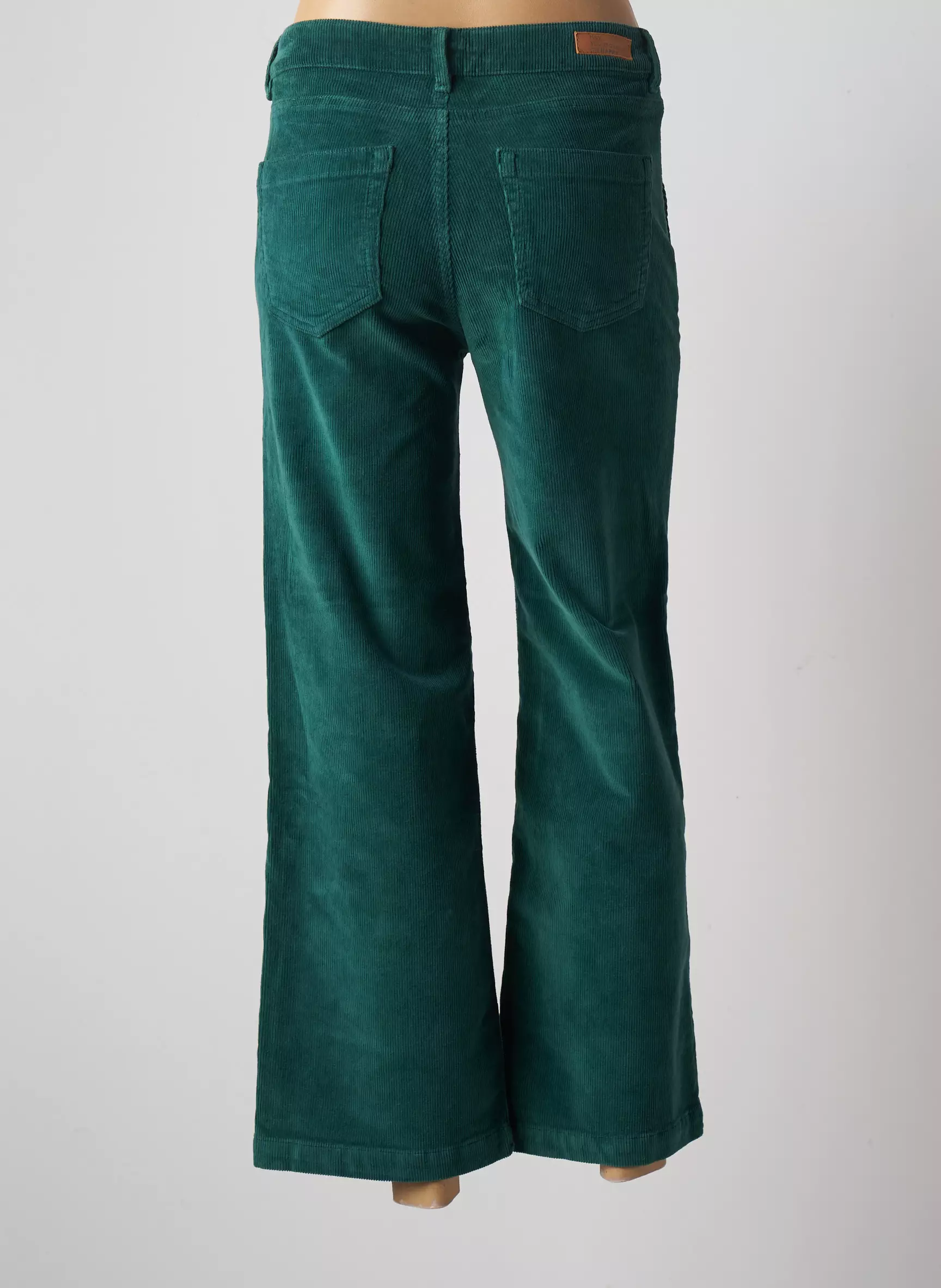Happy Pantalon7 8 Femme couleur vert
