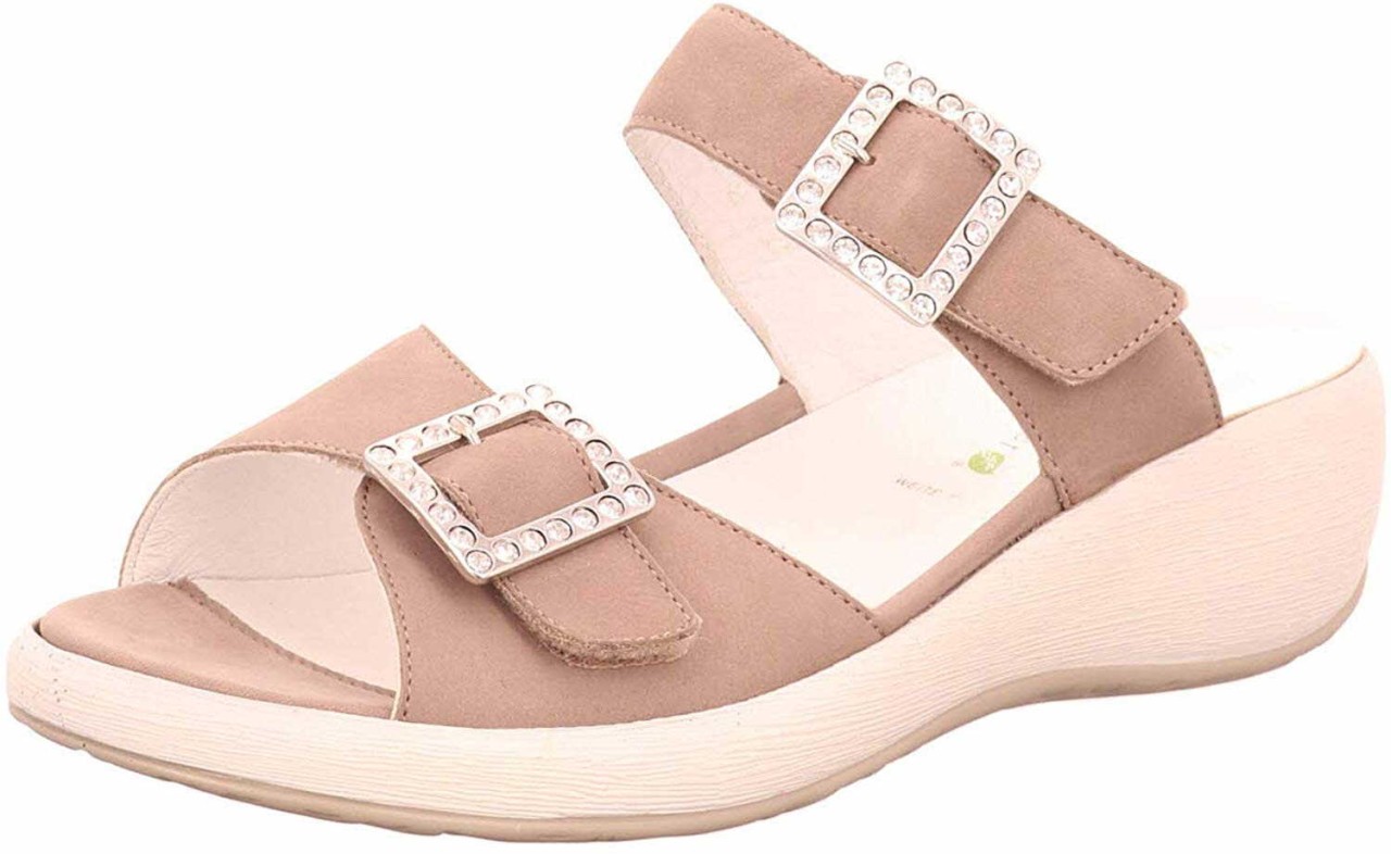 WALDLÄUFER Pantoletten beige