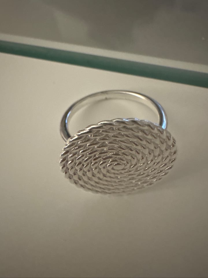 Steel_Art Ring Clari silberfarben poliert in Silberfarben Poliert günstig kaufen 58