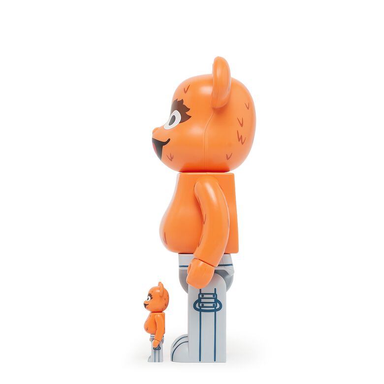 Medicom Bearbrick Oscar The Grouch 100%&400& multicolor