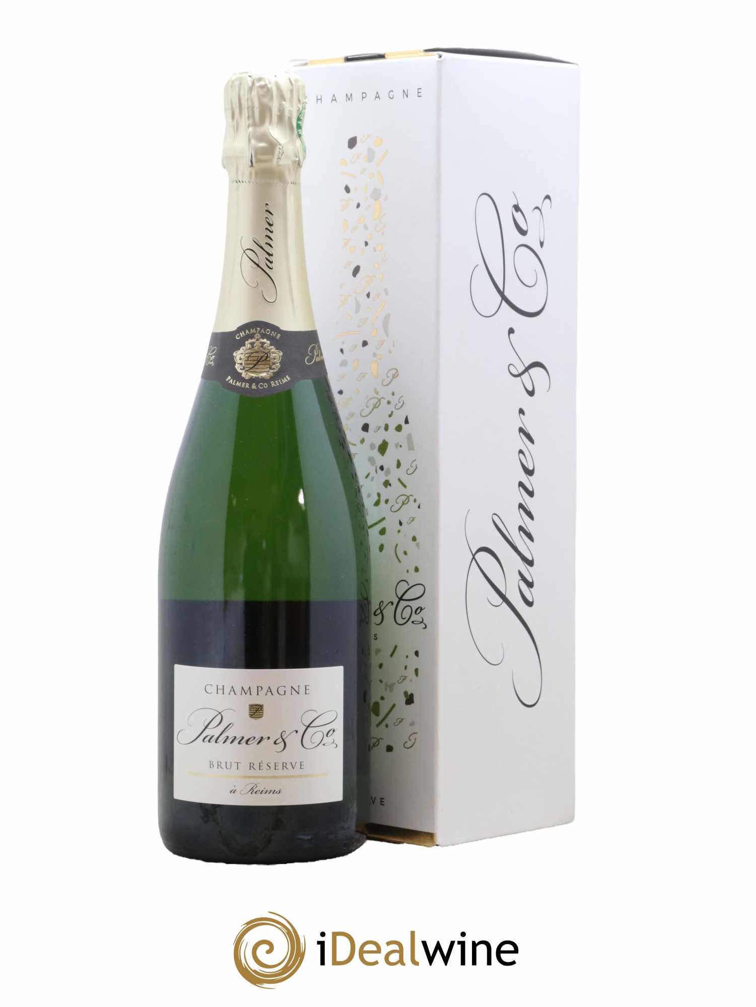 Champagne Brut Réserve Palmer & Co  - Lot de 1 Bouteille