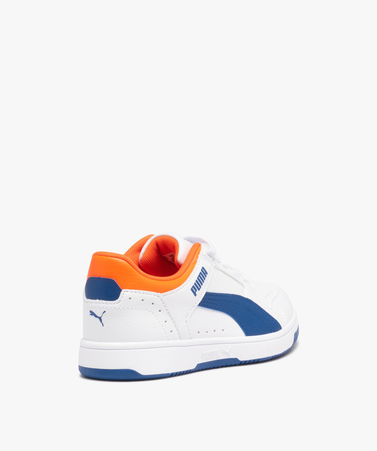 Baskets Garçon à lacets élastiqués - Puma blanc | GEMO