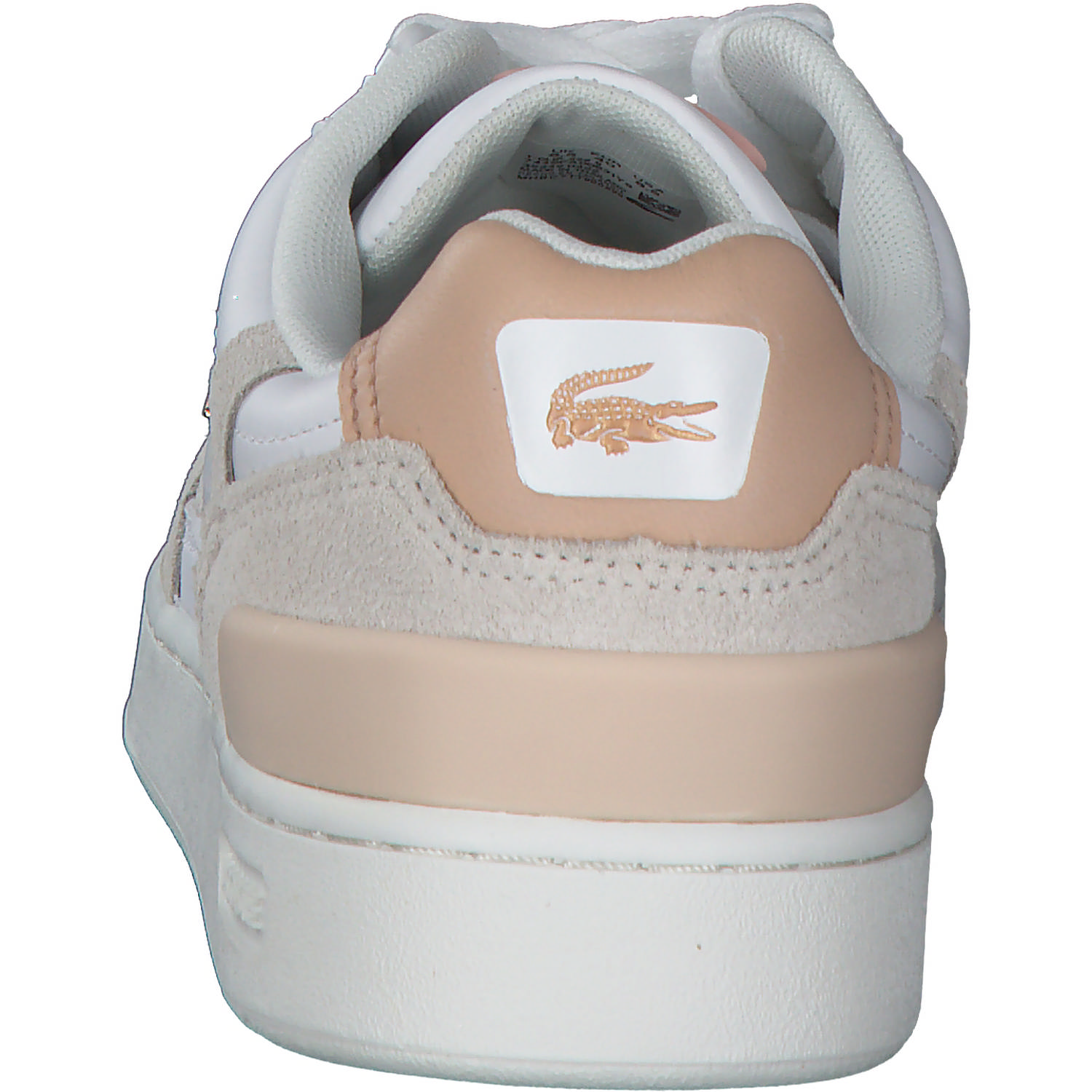 Lacoste T-Clip 44SFA0063, Schnürschuhe, Damen, White / Light Pink / Beige