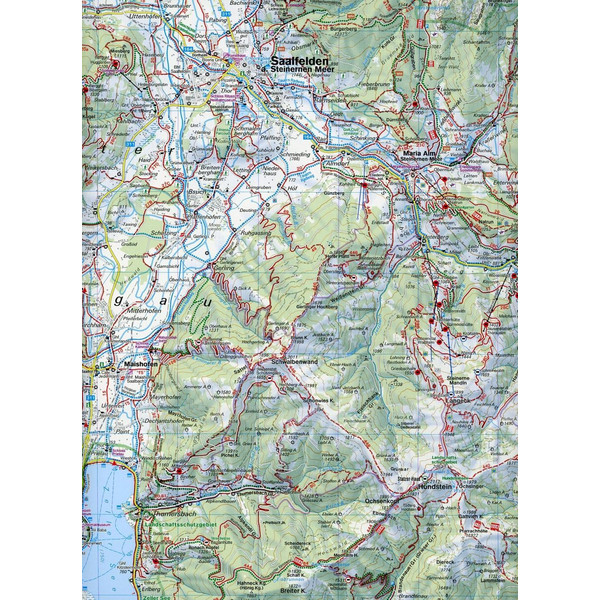 Pongau, Hochkönig, Saalfelden 1 : 50 000. WK 103 - Wanderkarte