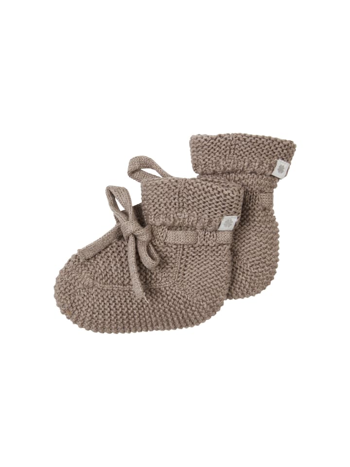 Noppies Krabbelschuh Nelson in Taupe Melange günstig kaufen onesize