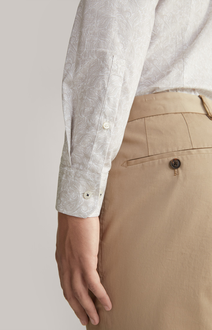 Hemd Pai in Beige gemustert