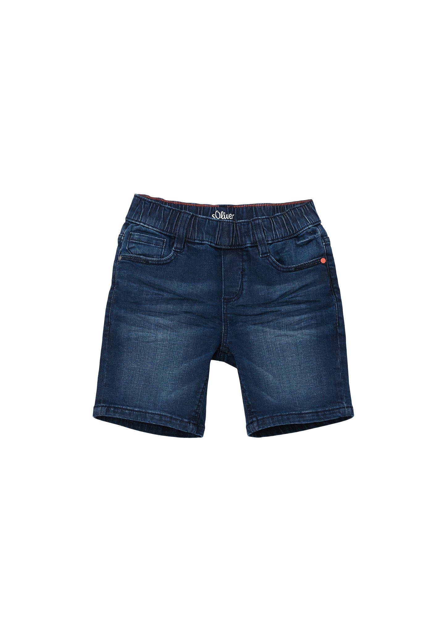 s.Oliver Jeansshorts Jeans Pelle / Regular Fit / Mid Rise / Straight Leg