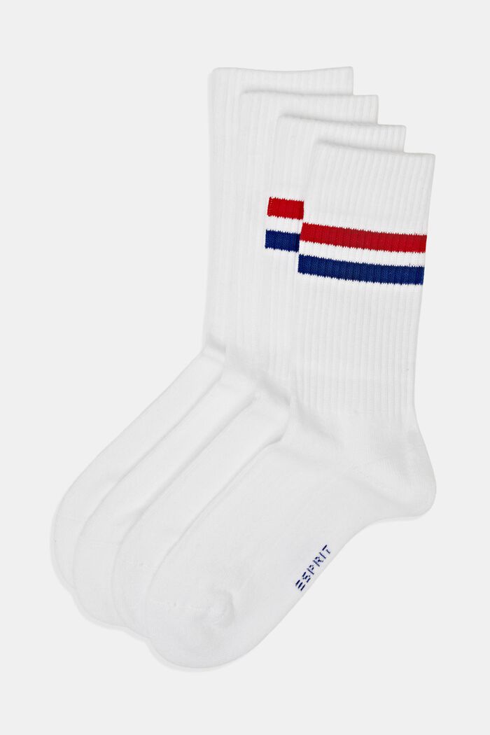 2er-Set Rippstricksocken