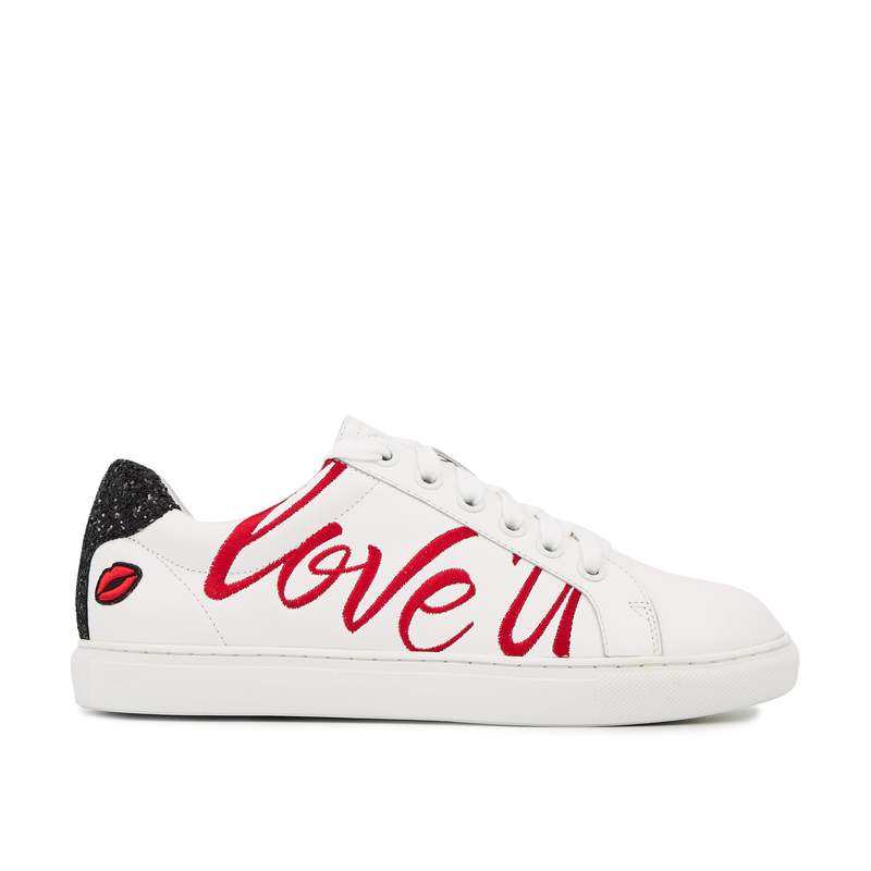 Baskets en cuir Simone love u/hate u