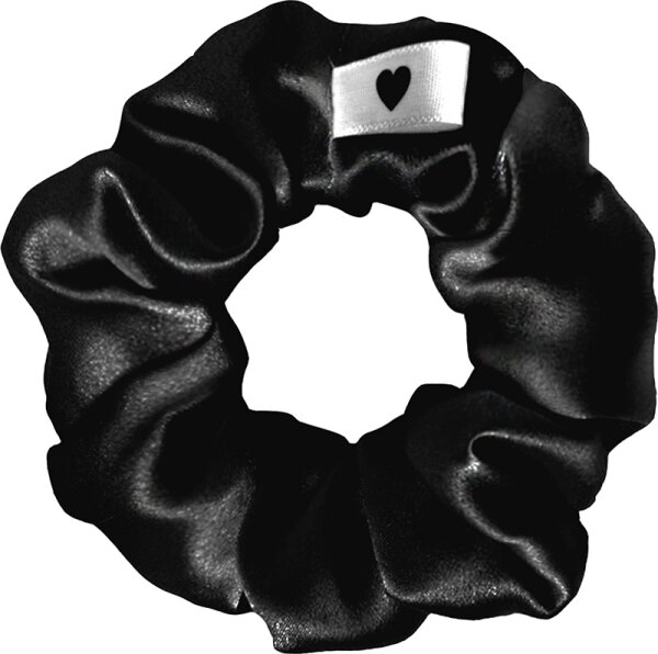 Bellody Original Seiden Scrunchies Classic Black Haargummi