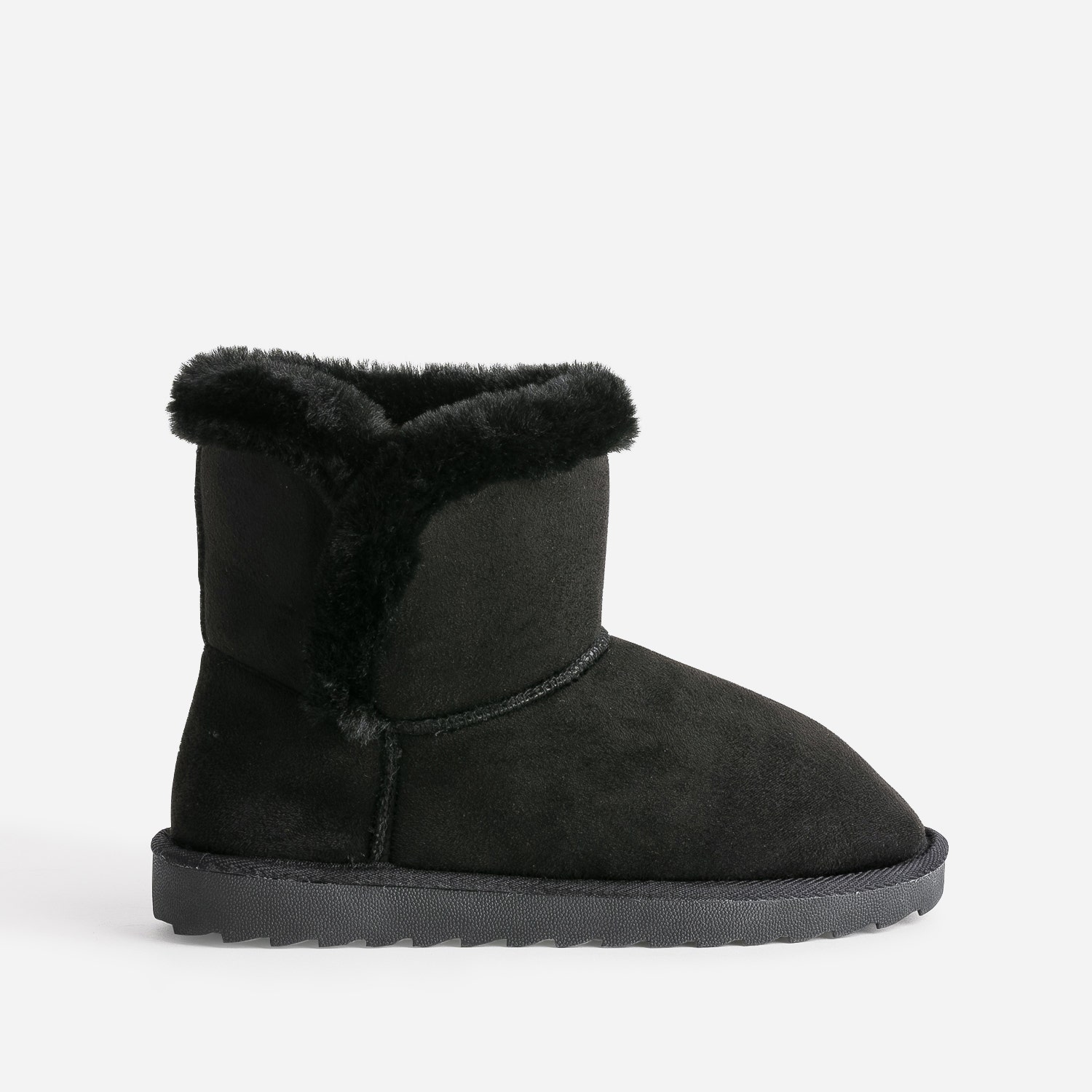 Boots noir fourré